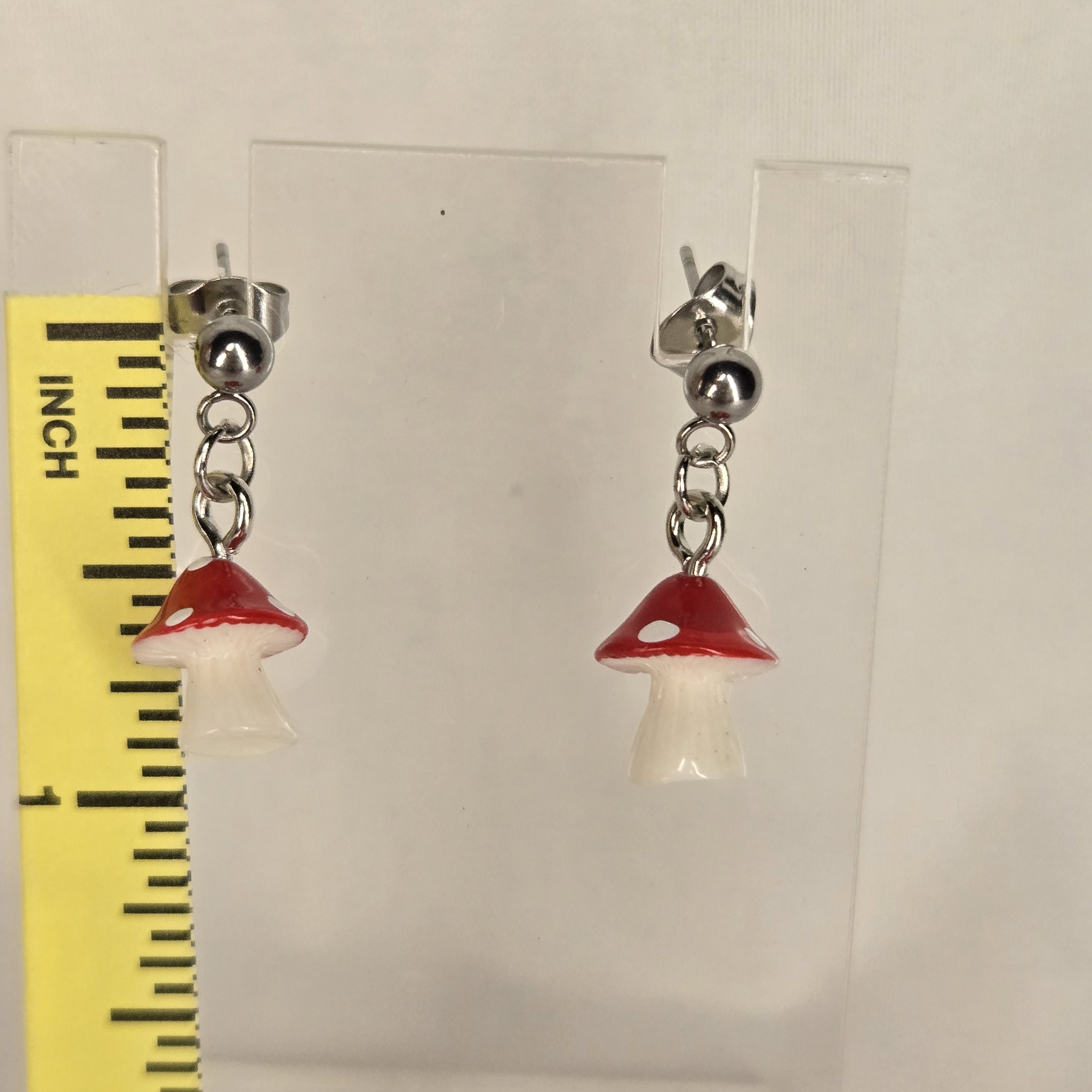 Charming Mushroom Earrings 6$